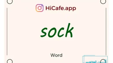 Meaning and usage of sock word