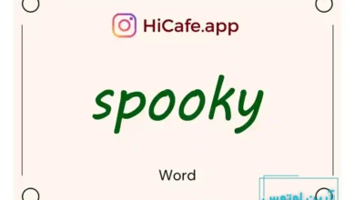 Meaning and usage of spooky word