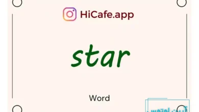 Meaning and usage of star word