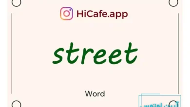 Meaning and usage of street word