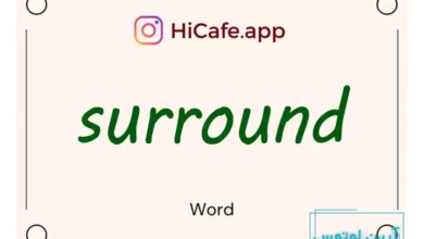 Meaning and usage of surround word