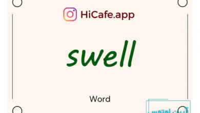 Meaning and usage of swell word