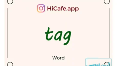 Meaning and usage of tag word