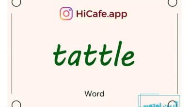 Meaning and usage of tattle word