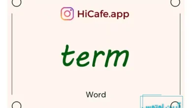 Meaning and usage of term word