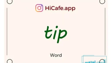 Meaning and usage of tip word
