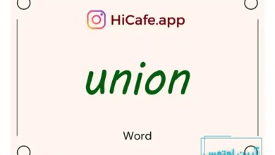 Meaning and usage of union word