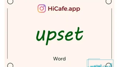 Meaning and usage of upset word