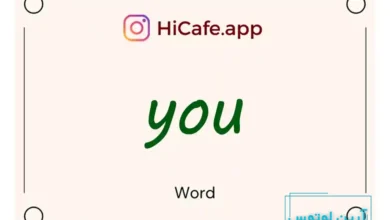 Meaning and usage of you word
