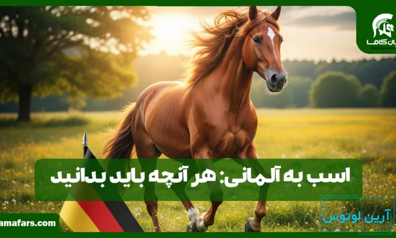 اسب به آلمانی