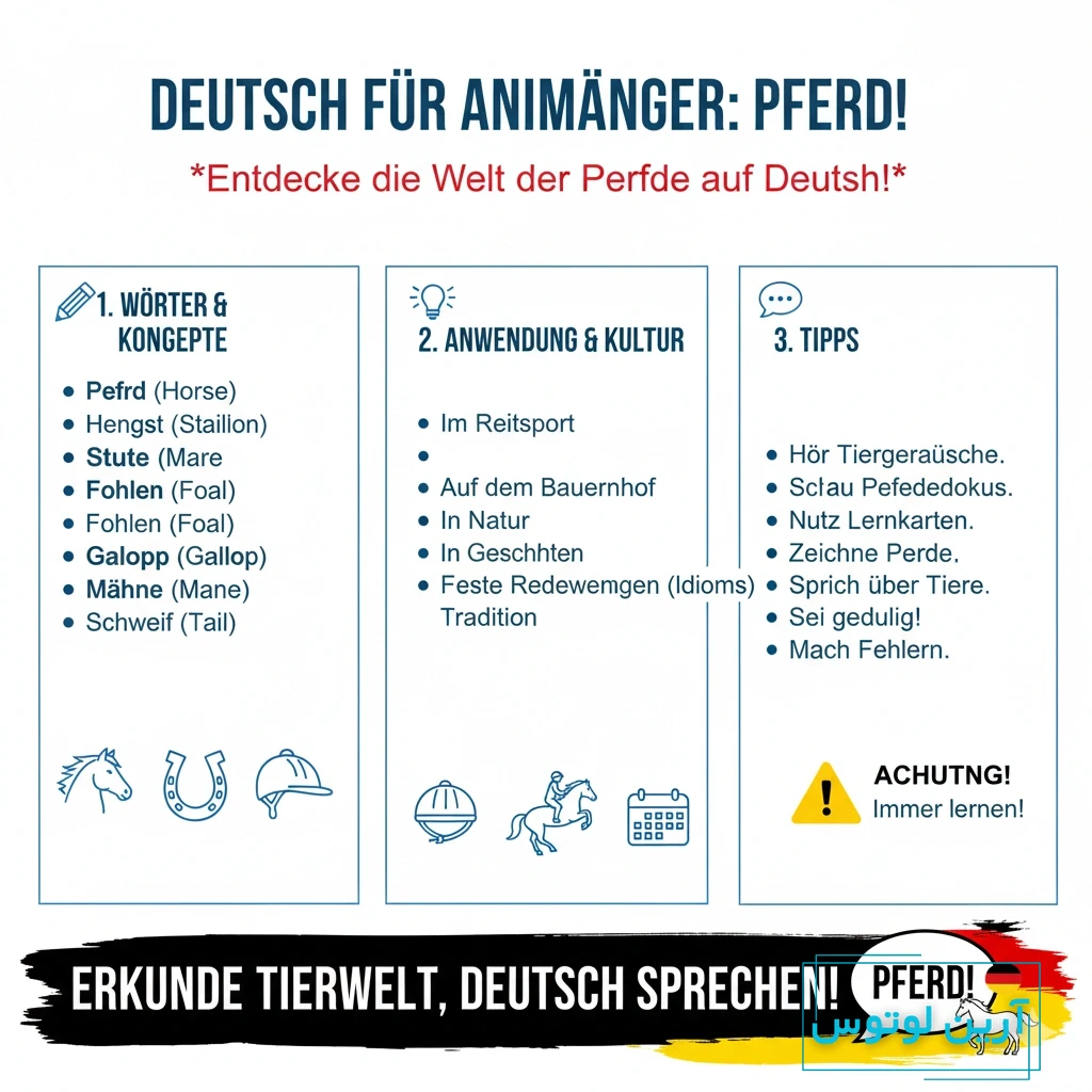 اسب به آلمانی