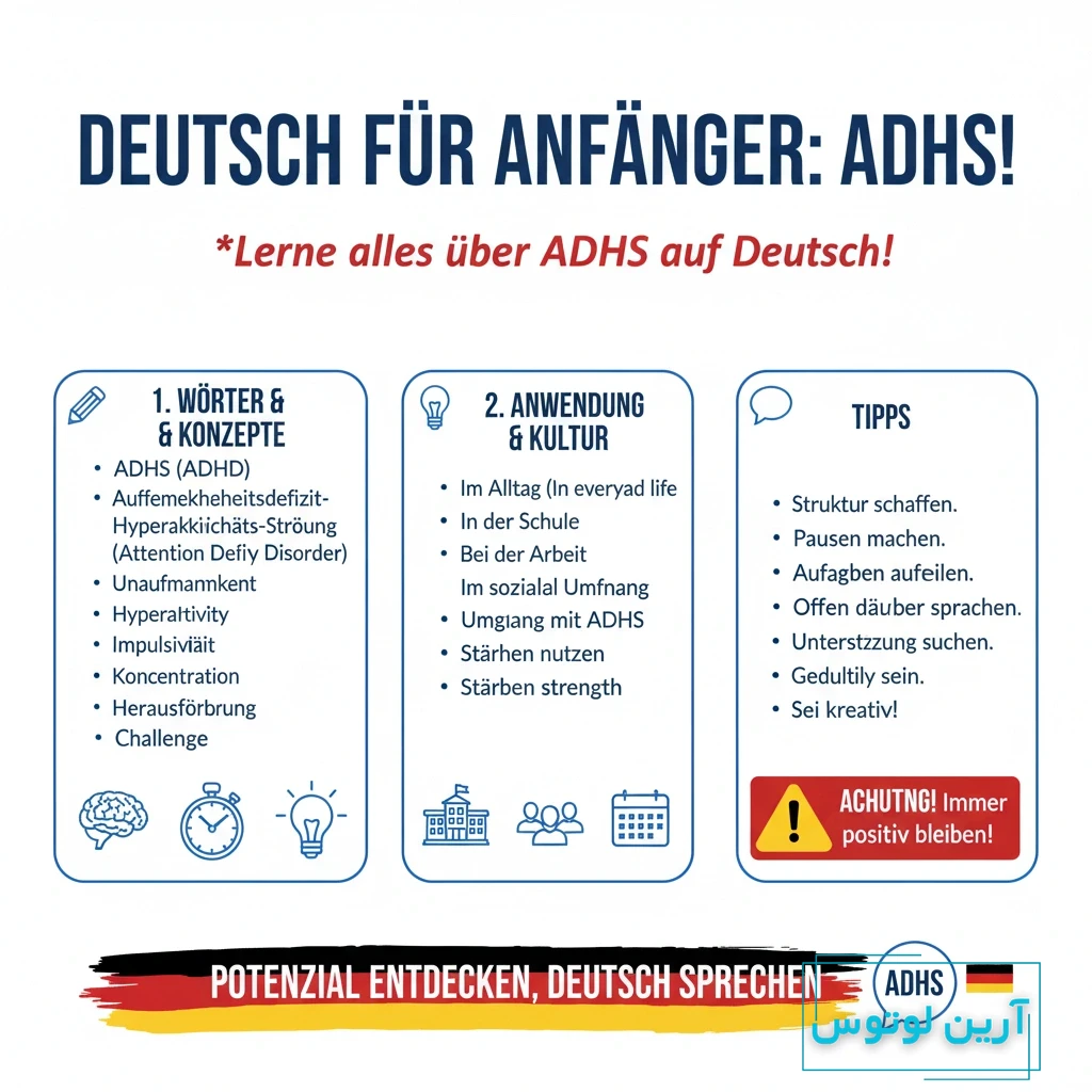 بیش فعالی به آلمانی