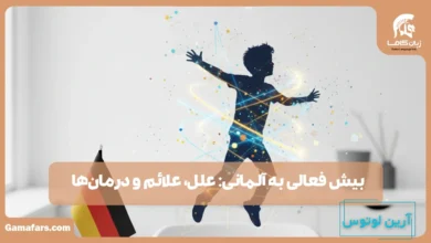 بیش فعالی به آلمانی