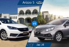 مقایسه جک j4 و چری آریزو 5
