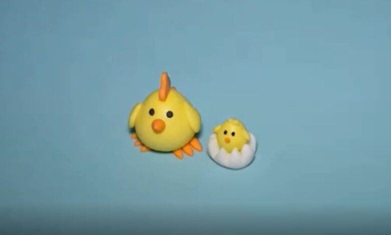 درست کردن جوجه با خمیر