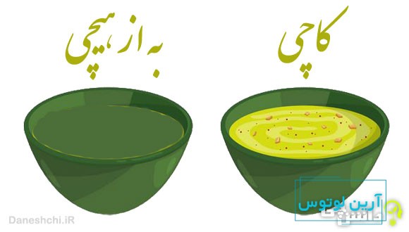 ضرب المثل کاچی به از هیچی
