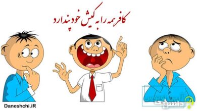 کافر همه را به کیش خود پندارد