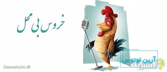 ضرب المثل خروس بی محل