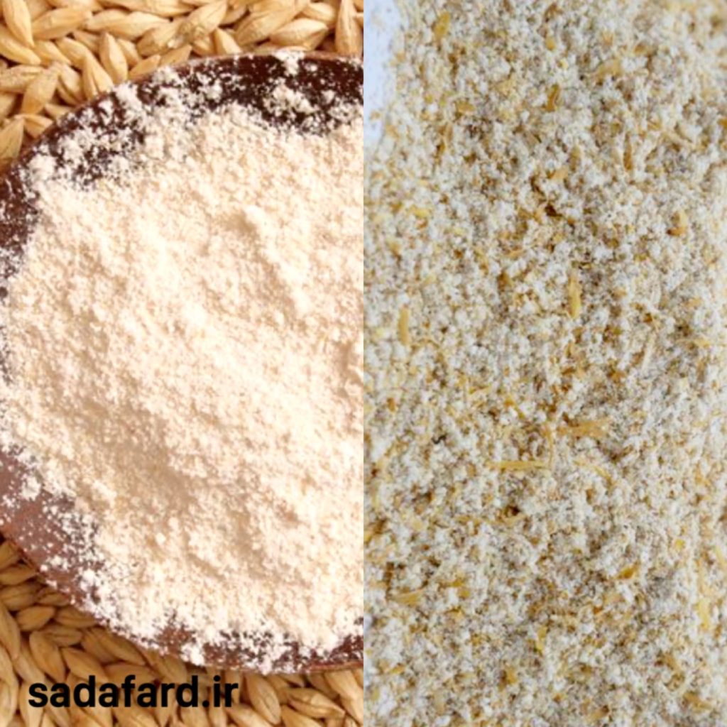 انواع آرد جو در بازار