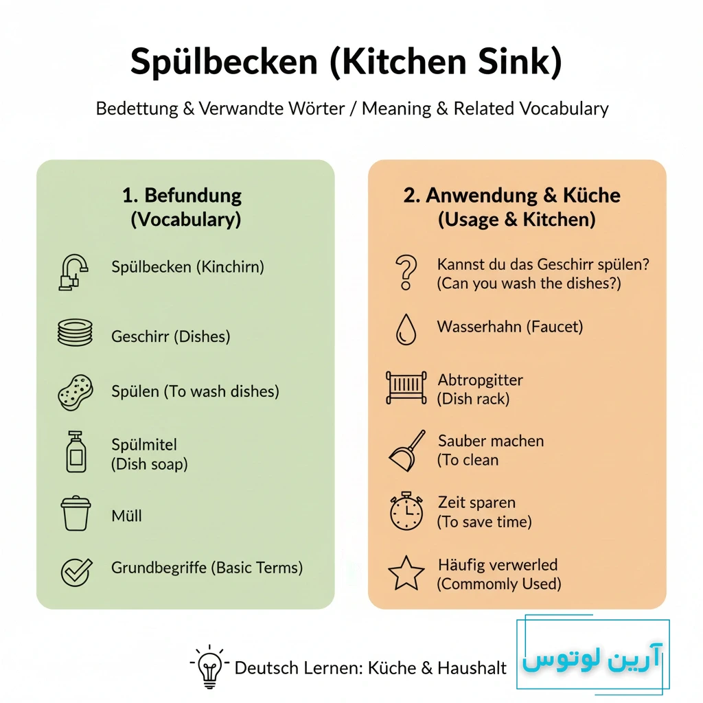 سینک ظرفشویی به آلمانی