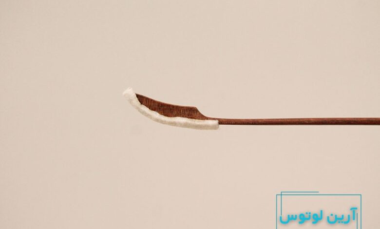 تعویض نمد مضراب سنتور