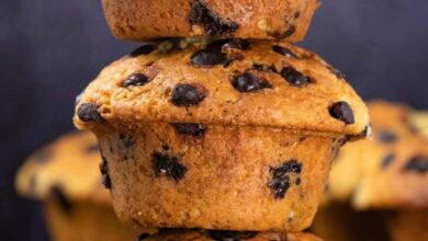 مافین شکلات چیپسی