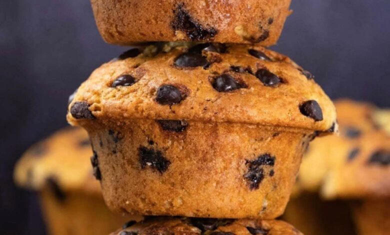 مافین شکلات چیپسی