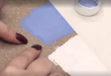 تفاوت رنگ مولتی سورفیس با اکریلیک