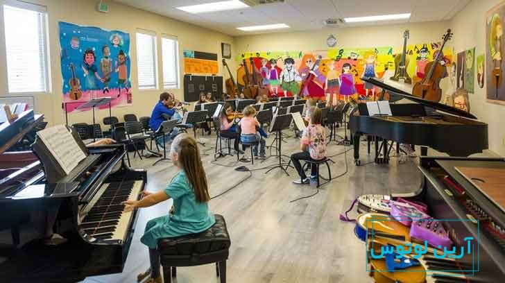 تاثیر محیط آموزشگاه بر یادگیری موسیقی