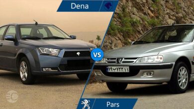 مقایسه دنا و پژو پارس
