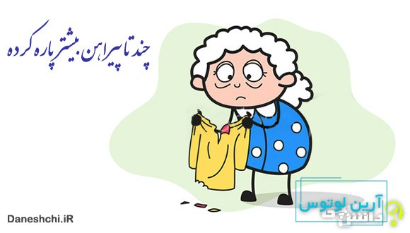 ضرب المثل چند تا پیراهن بیشتر پاره کرده