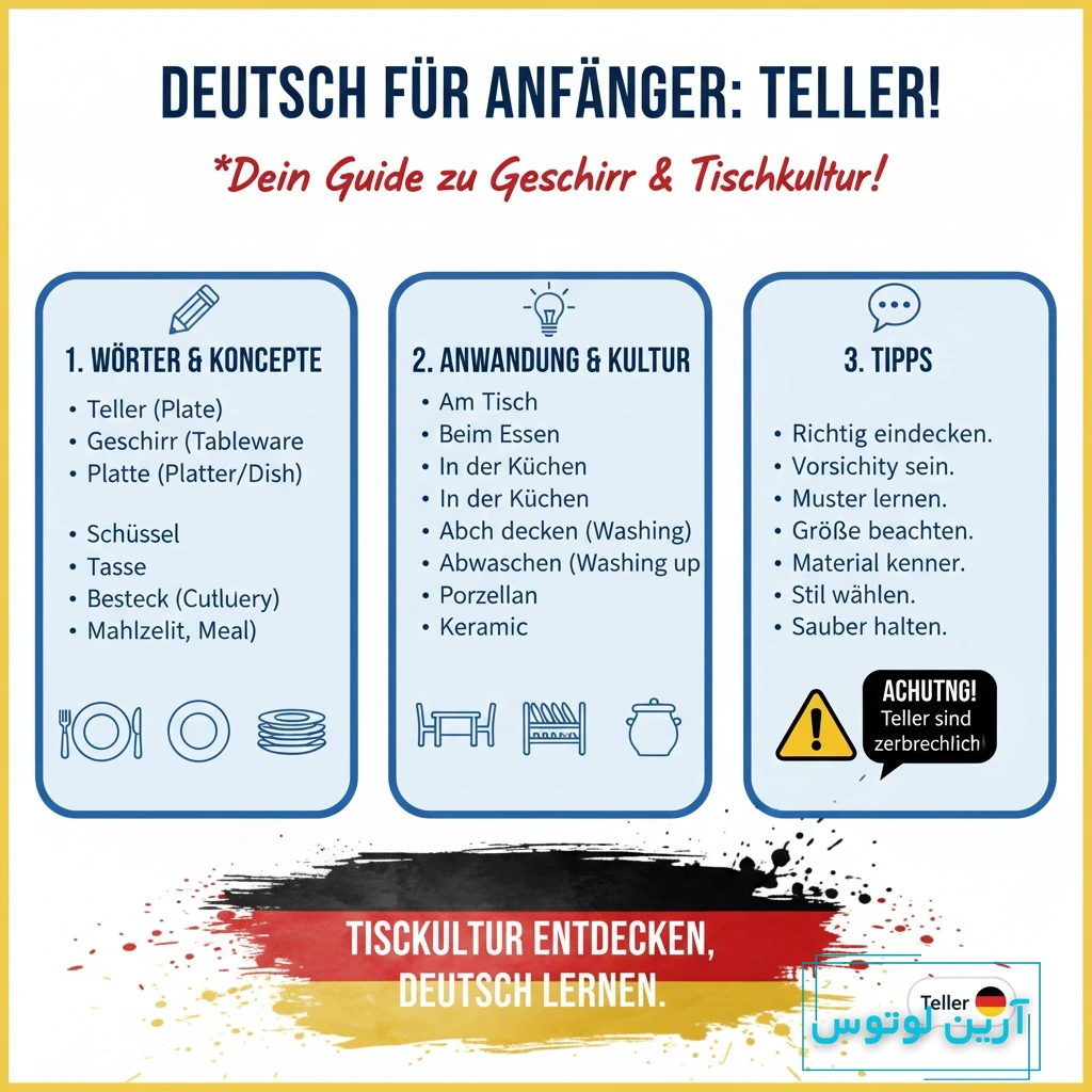 بشقاب به آلمانی