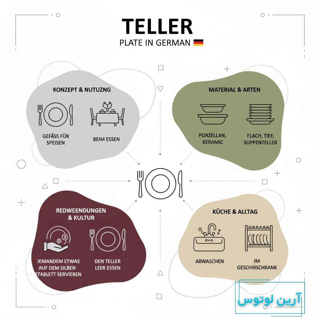 بشقاب به آلمانی