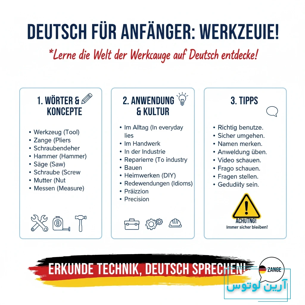 انبردست به آلمانی