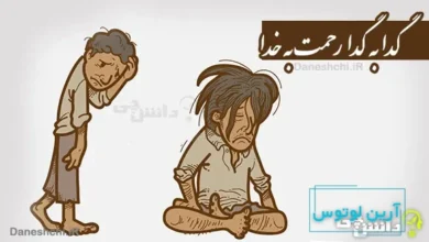 معنی ضرب المثل ” گدا به گدا رحمت به خدا “