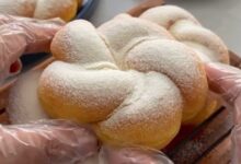 دونات پیچی کدو حلوایی