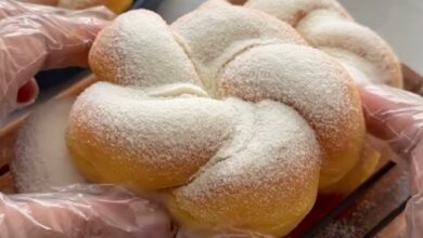 دونات پیچی کدو حلوایی