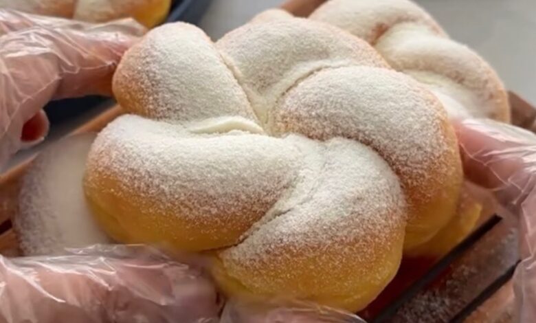 دونات پیچی کدو حلوایی