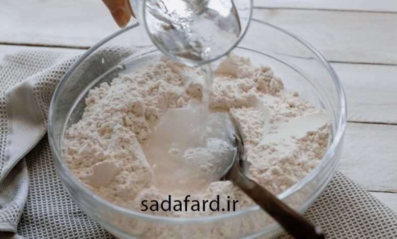 نقش آب در پخت نان