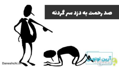 معنی صد رحمت به دزد سرگردنه چیست؟
