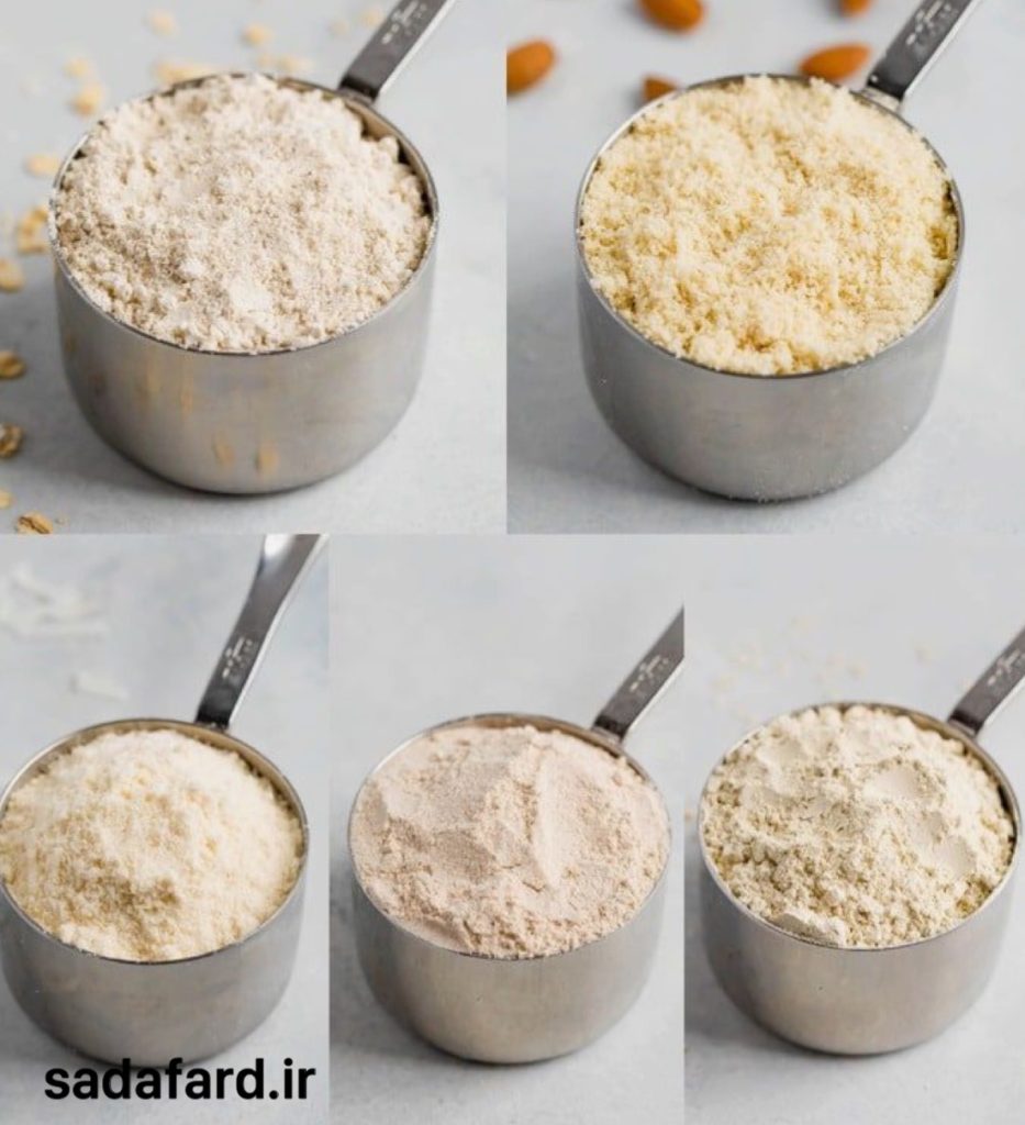 آردهای رژیمی صدف آرد
