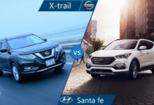 مقایسه هیوندای سانتافه و نیسان ایکس تریل
