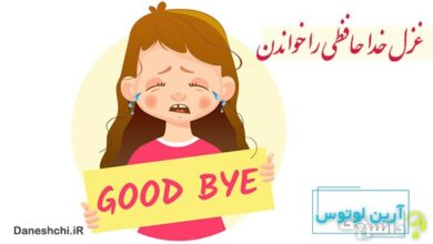 ضرب المثل غزل خداحافظی را خواندن