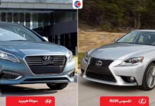 مقایسه سوناتا هییبرید و لکسوس is250