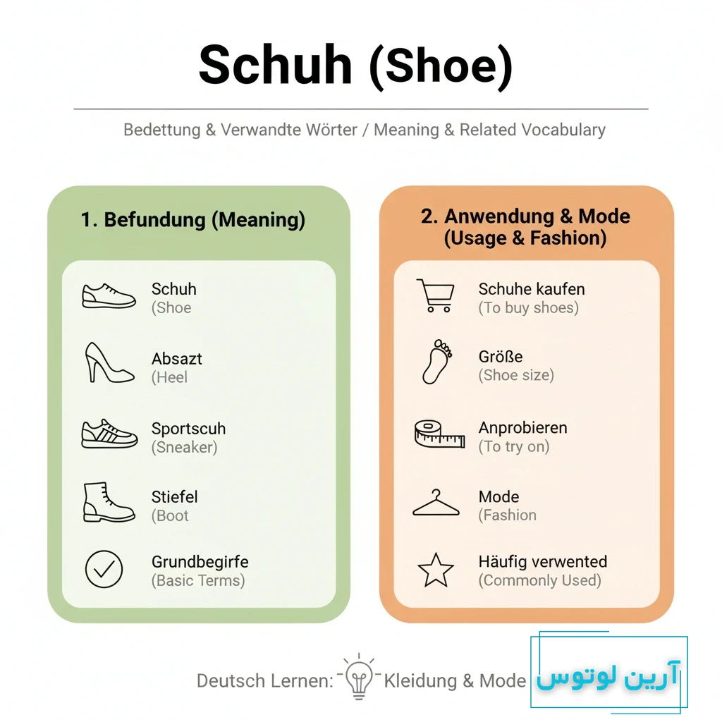 کفش به آلمانی
