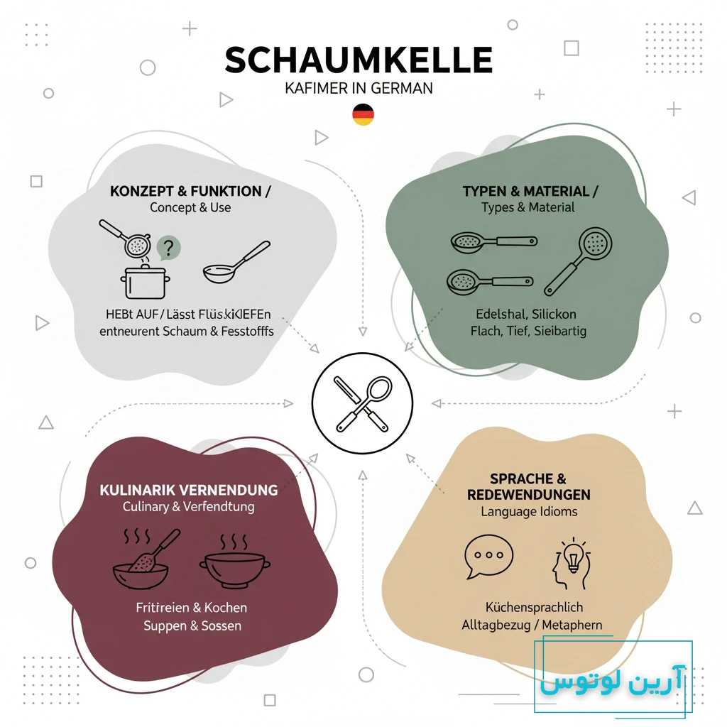 کفگیر به آلمانی