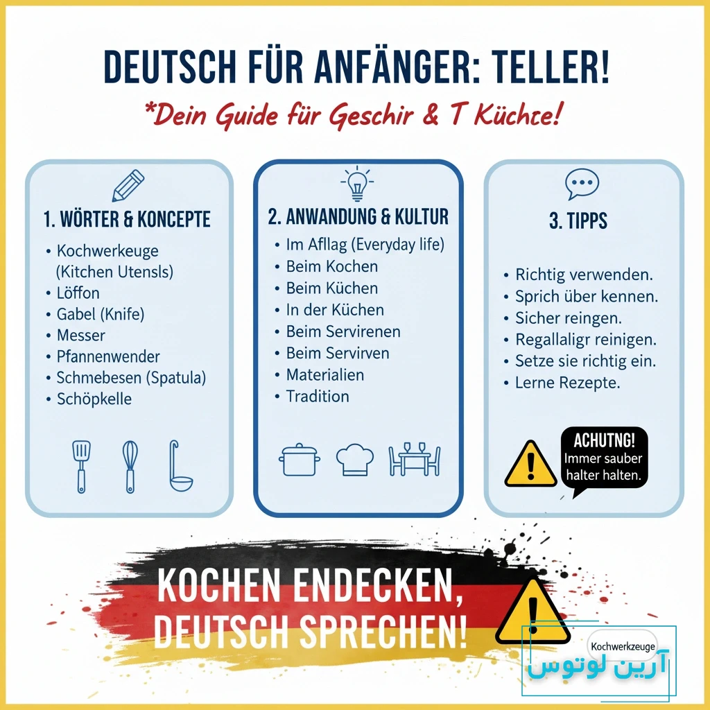 کفگیر به آلمانی