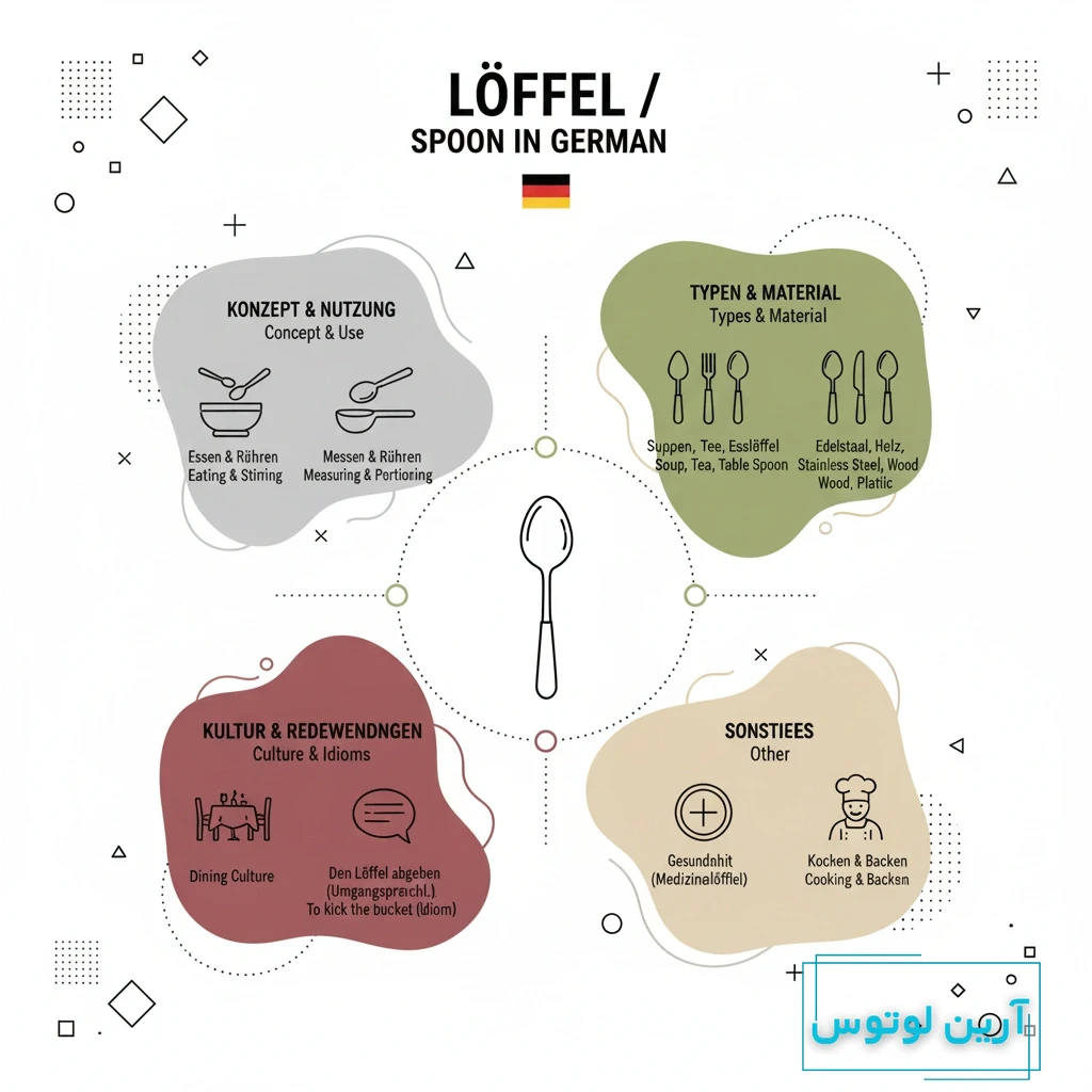 قاشق به آلمانی