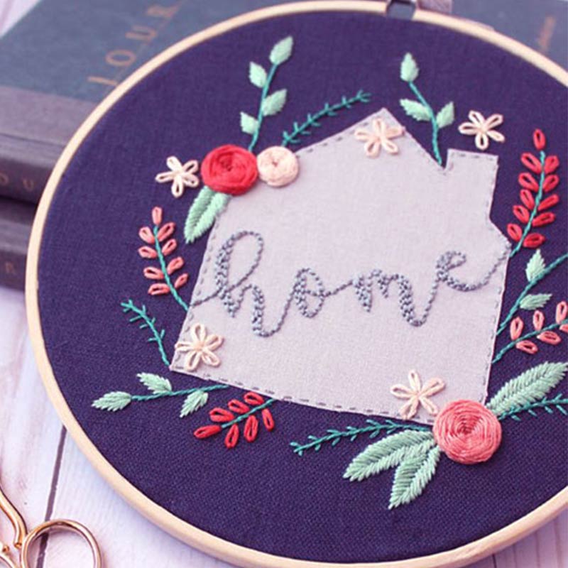 مراحل دوخت گلدوزی حروف و اعداد