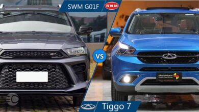 مقایسه اس دبلیو ام G01F با چری تیگو 7